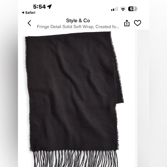 Style & Co Fringe Detail - Picture 2 of 3